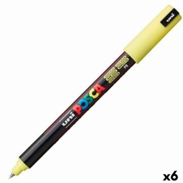 Marķieris POSCA PC-1MR Dzeltens (6 gb.)