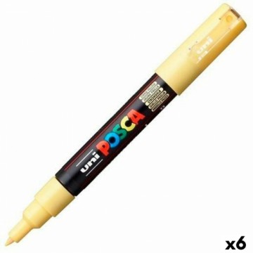 Marķieris POSCA PC-1M Dzeltens (6 gb.)