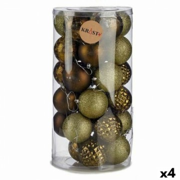 Krist+ Christmas Balls Set Зеленый PVC (8 x 8,5 x 8 cm) (4 штук)