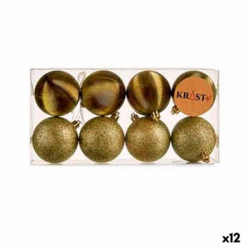 Krist+ Christmas Balls Set Zaļš PVC (12 gb.)