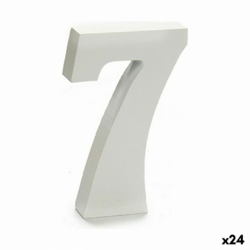 Pincello Номера 7 Деревянный Белый (2 x 16 x 14,5 cm) (24 штук)