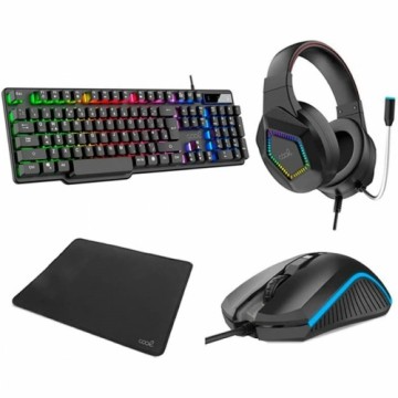 Tastatūra ar Spēļu Peli Cool Town Pack Gaming Spāņu Qwerty