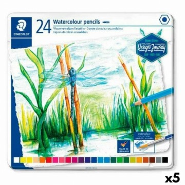 Watercolour Pencils Staedtler Design Journey Multicolour (5 Units)