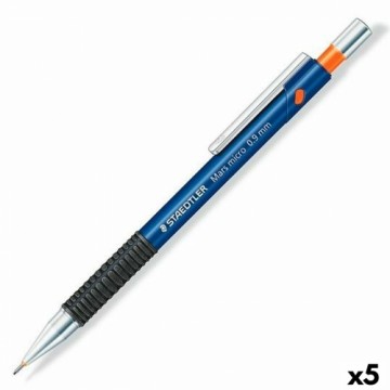 Pencil Lead Holder Staedtler Mars Micro Blue 0,5 mm (5 Units) (10 Units)