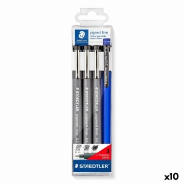 Набор маркеров Staedtler Чёрный (10 штук)