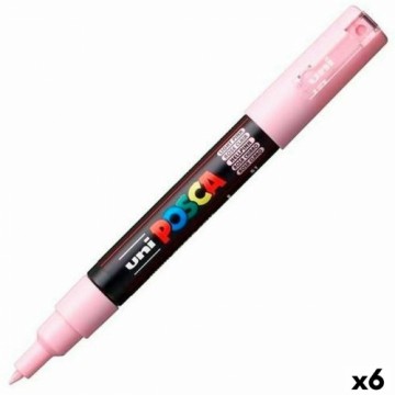 Фломастер POSCA PC-1M Светло Pозовый (6 штук)