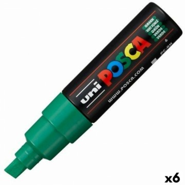 Marker pen/felt-tip pen POSCA PC-8K Green (6 Units)