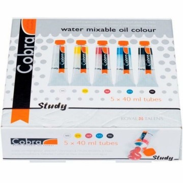 Painting set Talens Cobra Oil paint Multicolour 40 ml