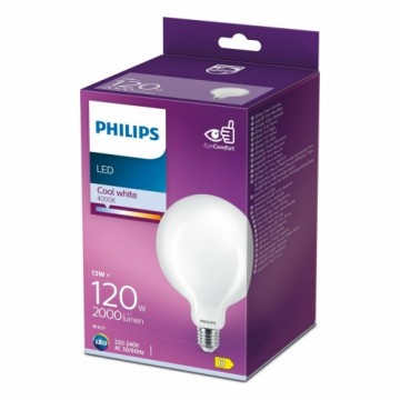 Светодиодная лампочка Philips E27 13 W 2000 Lm (12,4 x 17,7 cm) (4000 K)