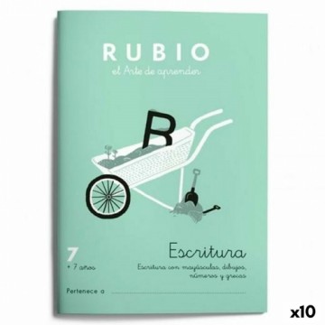 Writing and calligraphy notebook Rubio Nº07 A5 Spanish 20 Sheets (10 Units)