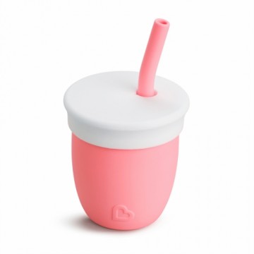 MUNCHKIN C'est Silicone Cup, coral, 118ml, 90055