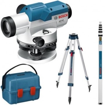 Bosch GOL 26 D, CC BT160, GR500 Optiskais nivelieris