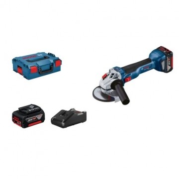 Bosch GWS 18V-10, LB 2x4.0, 18V-40 Akumulatora leņķa slīpmašīna