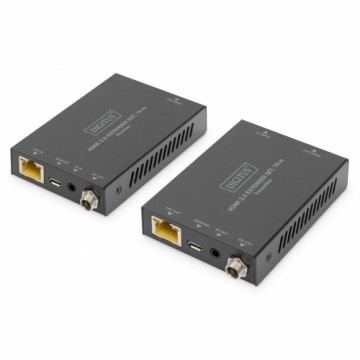 HDMI atkārtotājs Digitus Melns 4K