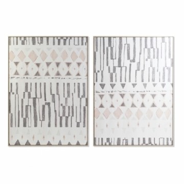 Glezna DKD Home Decor Boho (100 x 4 x 140 cm) (2 gb.)