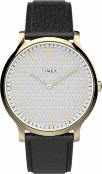 Timex Gallery 40mm Часы с кожаным ремешком TW2V28400