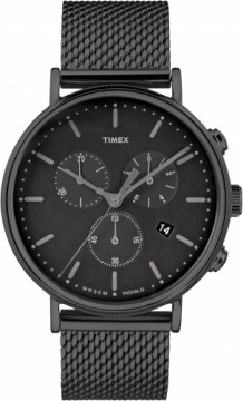 Timex Fairfield Chronograph 41mm Часы с сетчатым ремешком TW2R27300