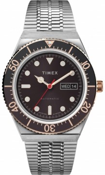 Timex M79 Automatic 40mm Nerūsējošā tērauda rokassprādzes pulkstenis TW2U96900