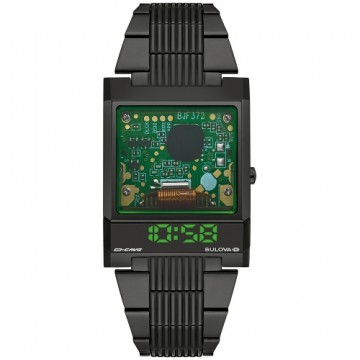 Vīriešu rokas pulkstenis Bulova Computron D-Cave 98C140