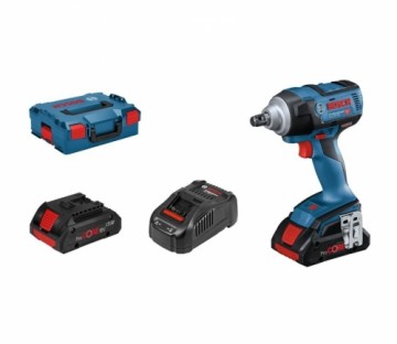 Bosch GDS 18V-300, LB 2x4.0PrC, 18V-40 Triecienatslēga