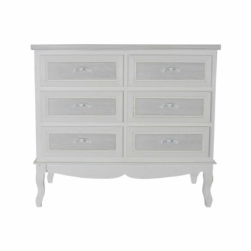 Chest of drawers DKD Home Decor 100 x 40 x 87 cm Wood White Romantic MDF Wood