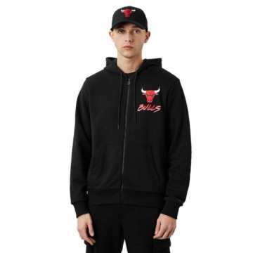 Мужская спортивная куртка New Era Chicago Bulls Чёрный