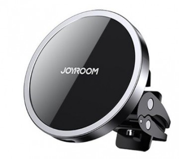 Joyroom  
         
       Car Holder Qi Wireless Induction Charger 15W (MagSafe for iPhone Compatible 
     Black