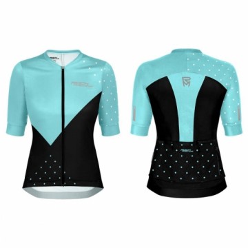 Velo krekls Rock Machine Race Jersey SS WMN, gaiši zila, XS