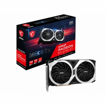 Графическая карта MSI Radeon RX 6750 XT MECH 2X 12G OC