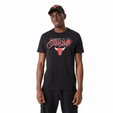 Футболка с коротким рукавом мужская New Era  Script Chicago Bulls