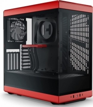 Datora korpuss Hyte Y40 ATX Red