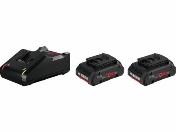 Bosch GBA 2x4.0Ah ProCORE18V, GAL 18V-40 Набор аксессуаров