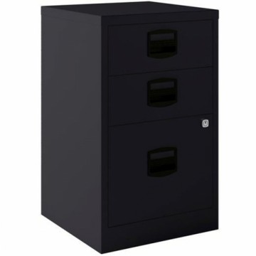 File cabinet Bisley Metāls Tērauds Antracīts A4 3 atvilknes (67 x 41 x 40 cm)
