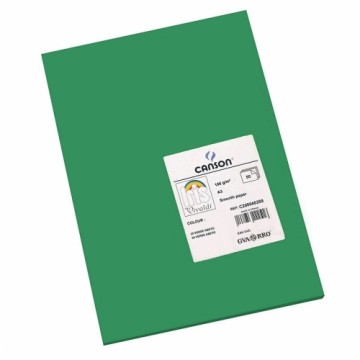 Картонная бумага Iris 29,7 x 42 cm 185 g Темно-зеленый (50 штук)