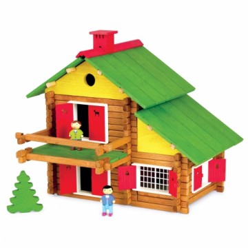 Playset Jeujura My Wooden Chalet (175 Daudzums)