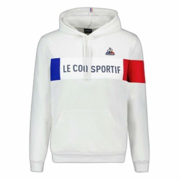 Толстовка с капюшоном мужская Le coq sportif TRI HOODY NEW OPTICAL 2310015  Белый