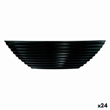 Bļoda Luminarc Harena Melns Stikls (16 cm) (24 gb.)