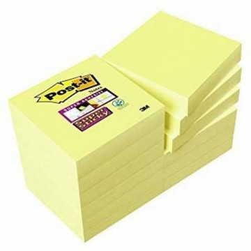 Стикеры для записей Post-it Super Sticky 47,6 x 47,6 mm Жёлтый 12 штук