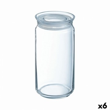 Burka Luminarc Pav Caurspīdīgs Silikona Stikls (1,5 L) (6 gb.)