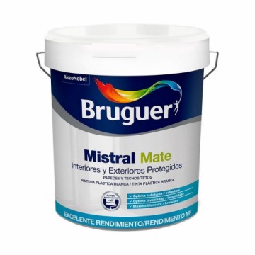 Krāsa Bruguer Mistral 5586676 Melns 750 ml