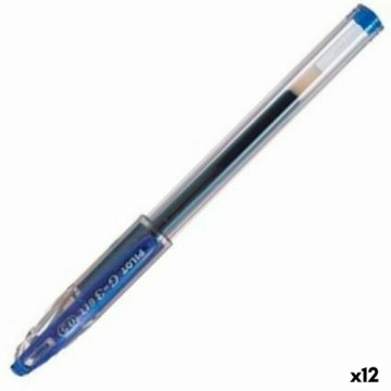 Гелевая ручка Pilot G-3 Синий 0,5 mm (12 штук)