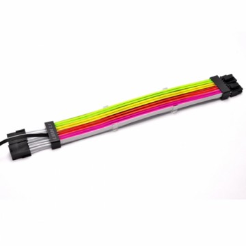 Cable Lian-Li Strimer Plus 8 Pin Straight Male Plug Black Transparent