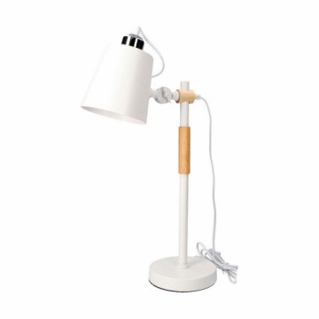 Флексо / Настольная лампа EDM Белый Vintage Металл Деревянный 60 W (Ø 15 x 54 cm)