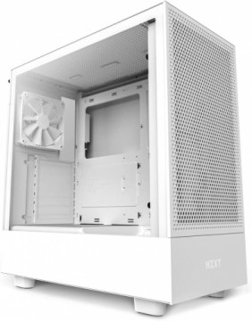 NZXT H5 Flow All White, tower case (white (matt), tempered glass)