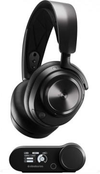 SteelSeries Arctis Nova Pro Wireless, gaming headset (black, ANC, USB-C, jack)