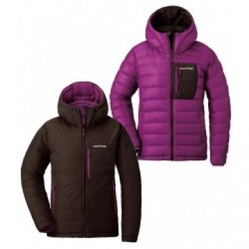 Mont-bell Jaka W COLORADO Parka M Choco/Purple Wine