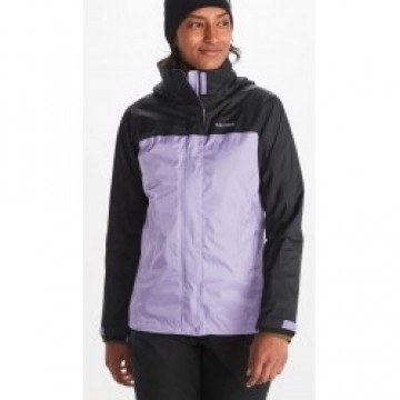 Marmot Jaka Wms PreCip Eco Jacket M Paisley purple/Black