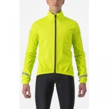 Castelli Velo jaka EMERGENCY 2 Rain Jacket L Brilliant Orange