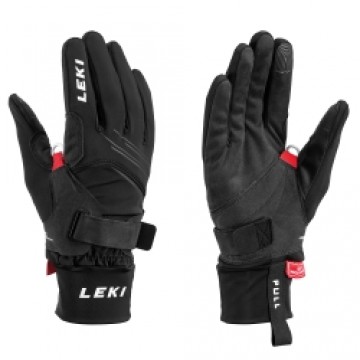 Leki Cimdi Glove NORDIC COURSE Shark 10.5 Black