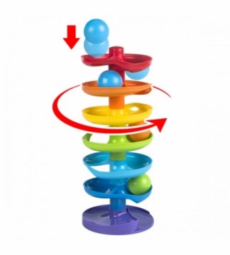 Playgo Лабиринт с шариками Whirly Rainbow 12m+ CB44270